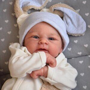 ❤️ 17 Inch Baby Boy Dolls  Silicone Baby Look Real